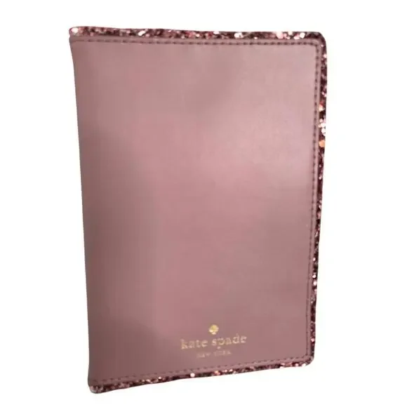 Kate Spade EUC Passport Billfold wallet credit card Dusty pink peony - Picture 1 of 11
